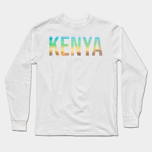 Kenya beach trip Long Sleeve T-Shirt by SerenityByAlex